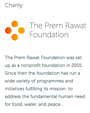 Link to Prem Rawat's personal Website